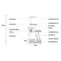 Flamingo Scratching tree  Janga