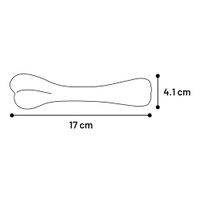 Flamingo Juguete Mika Hueso con sabor vainilla