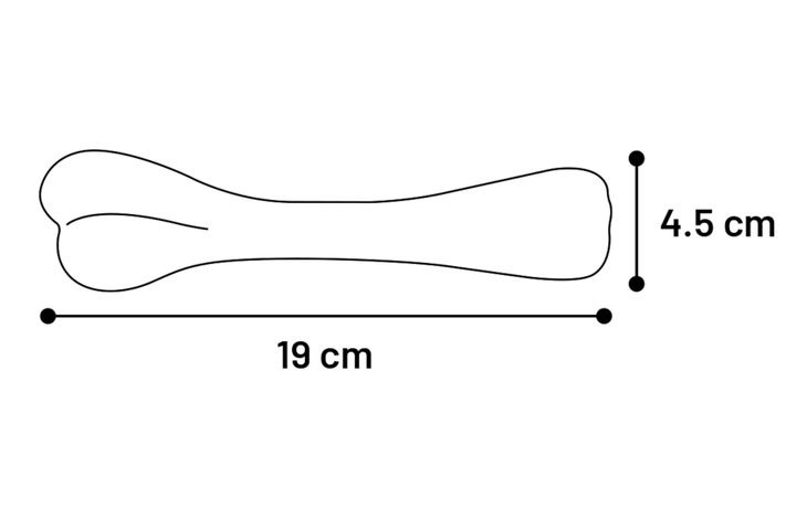 Flamingo Toy Mika Bone with vanilla flavour