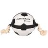 Speelgoed Matchball Voetbal met touw Wit & Zwart