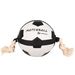Speelgoed Matchball Voetbal Met touw Wit Zwart