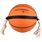 Speelgoed Matchball Basketbal met touw Oranje