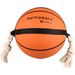 Speelgoed Matchball Basketbal met touw Oranje