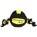 Toy Matchball Aqua Ball with rope Black & Yellow