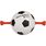 Speelgoed Matchball Voetbal met halter Wit & Zwart