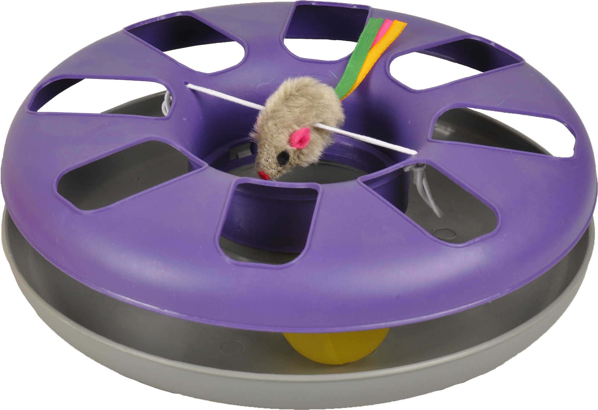 Flamingo Juguete Kitty Riel con bola con bola Varios colores