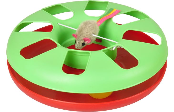 Flamingo Juguete Kitty Riel con bola con bola Varios colores