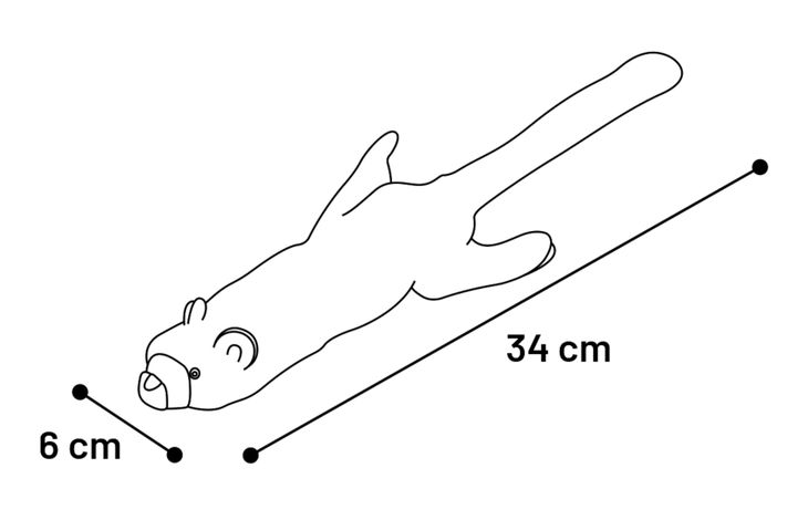 Flamingo Toy Wild Zoo Beaver & Leopard & Racoon Multiple colours