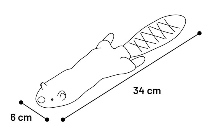 Flamingo Toy Wild Zoo Beaver & Leopard & Racoon Multiple colours