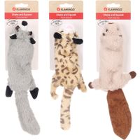 Flamingo Toy Wild Zoo Beaver & Leopard & Racoon Multiple colours