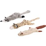 Toy Wild Zoo Beaver & Leopard & Racoon Multiple colours