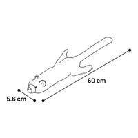 Flamingo Toy Wild Zoo Beaver & Leopard & Racoon Multiple colours