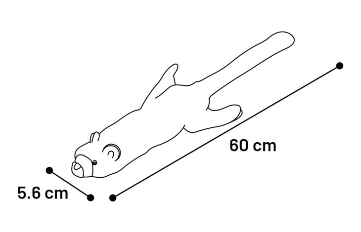 Flamingo Toy Wild Zoo Beaver & Leopard & Racoon Multiple colours