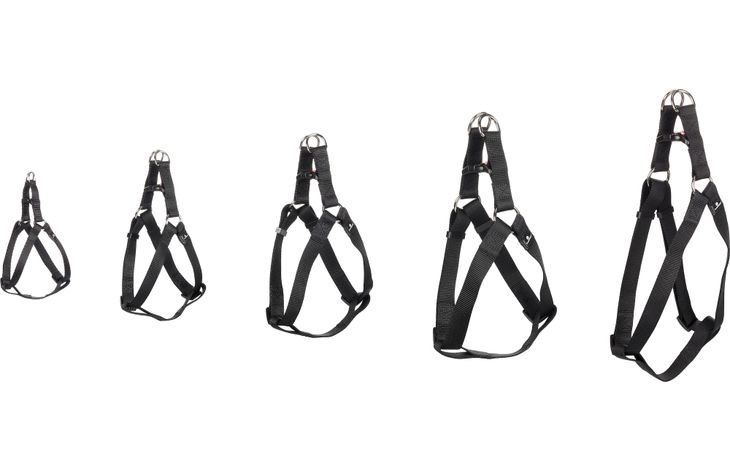 Flamingo Harnas Step&Go Ziggi Zwart