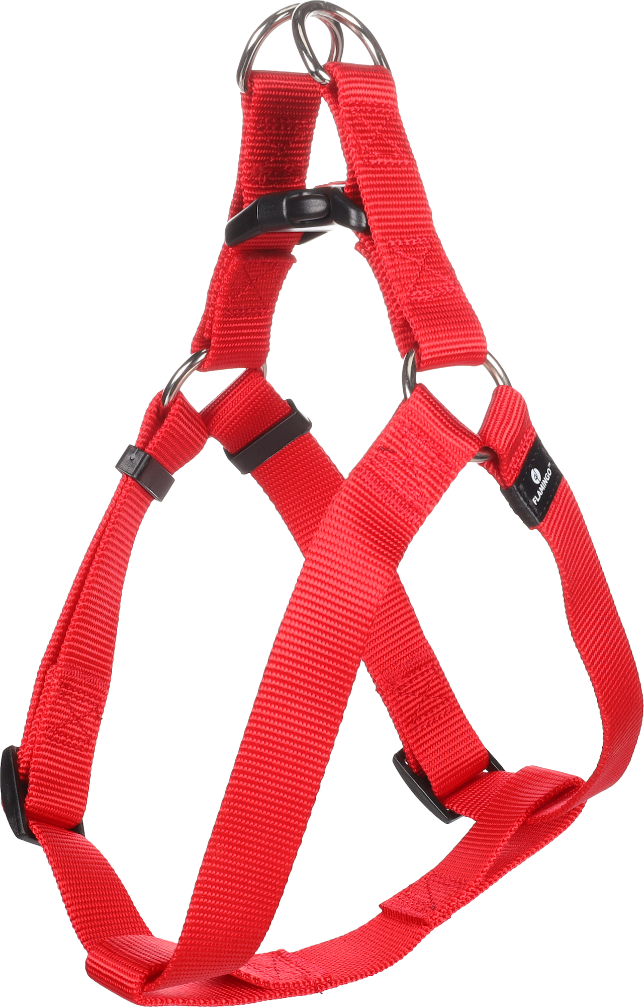 Flamingo Harness Step&Go Ziggi Red