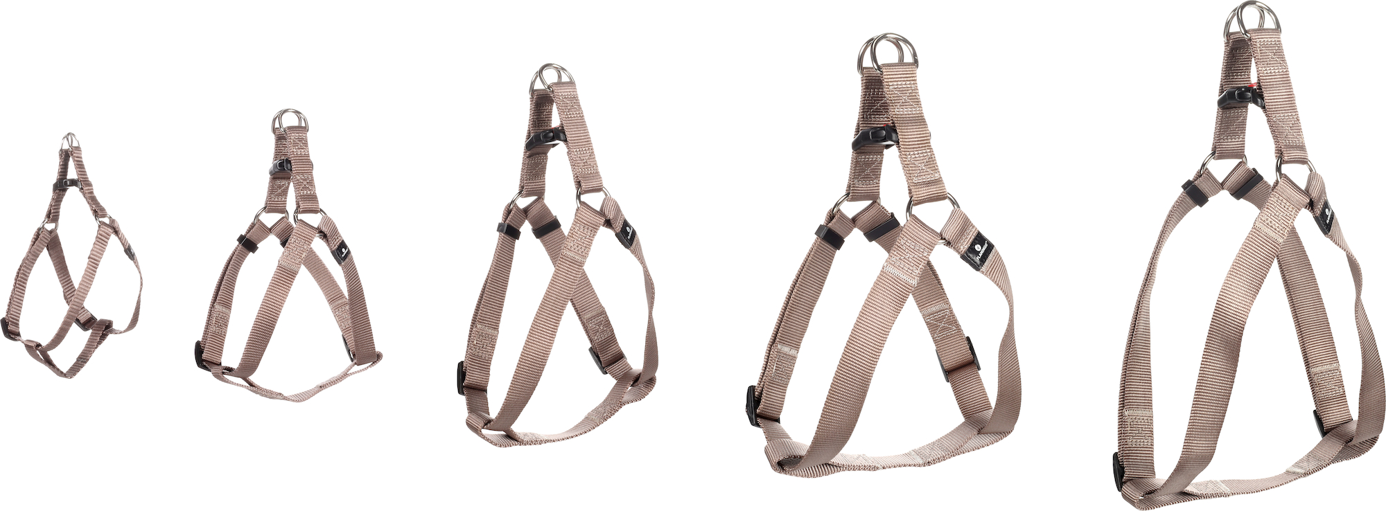 Flamingo Harness Step&Go Ziggi Taupe
