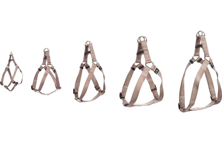 Flamingo Harnais Step&Go Ziggi Taupe
