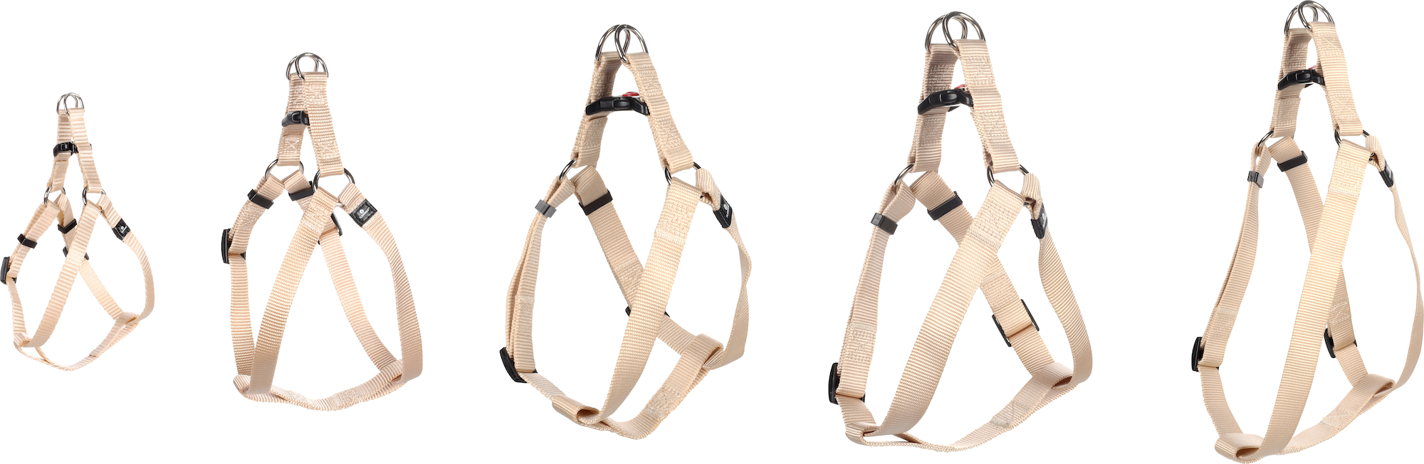 Flamingo Harness Step&Go Ziggi Beige
