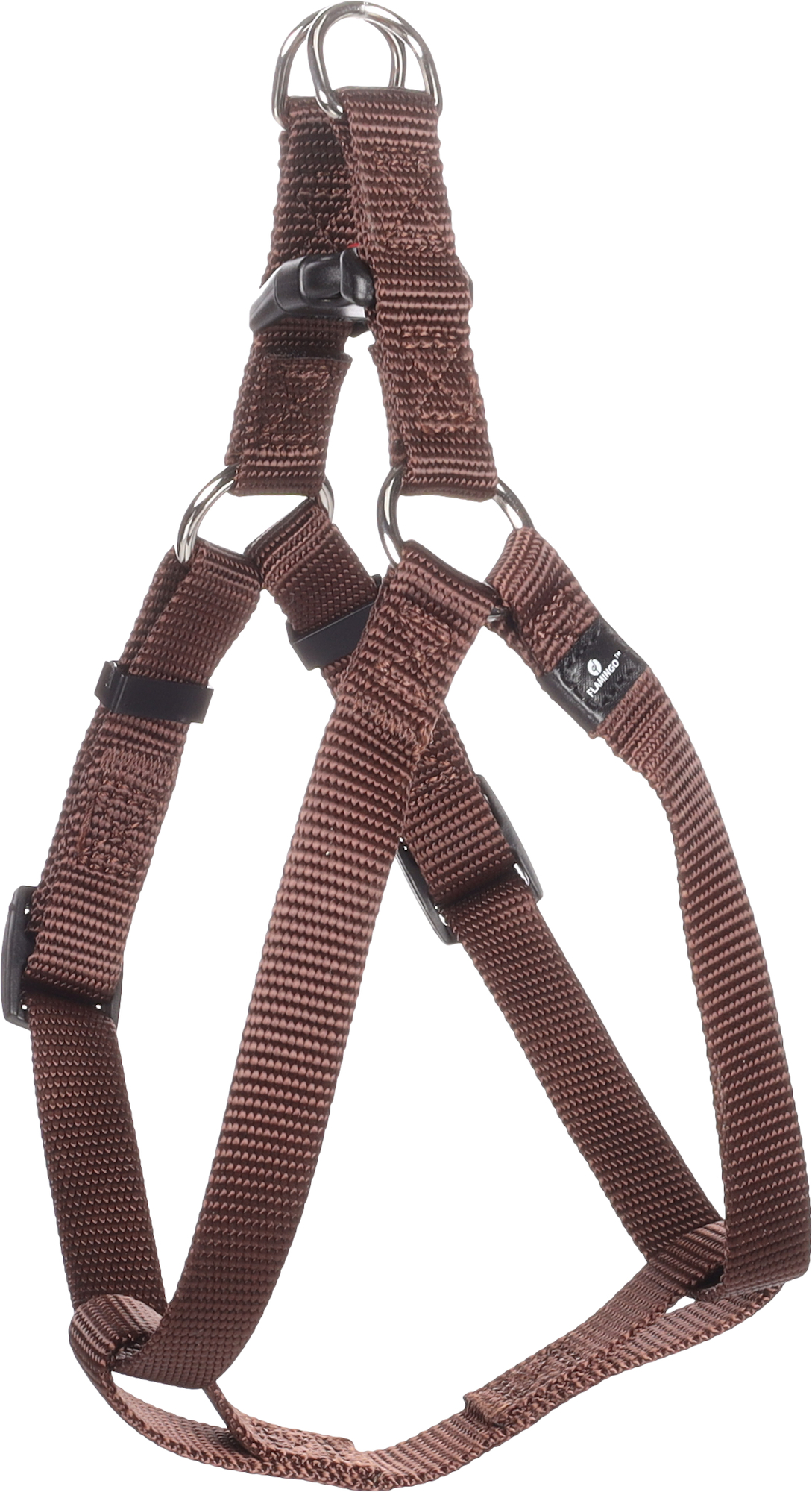 Flamingo Harness Step&Go Ziggi Brown