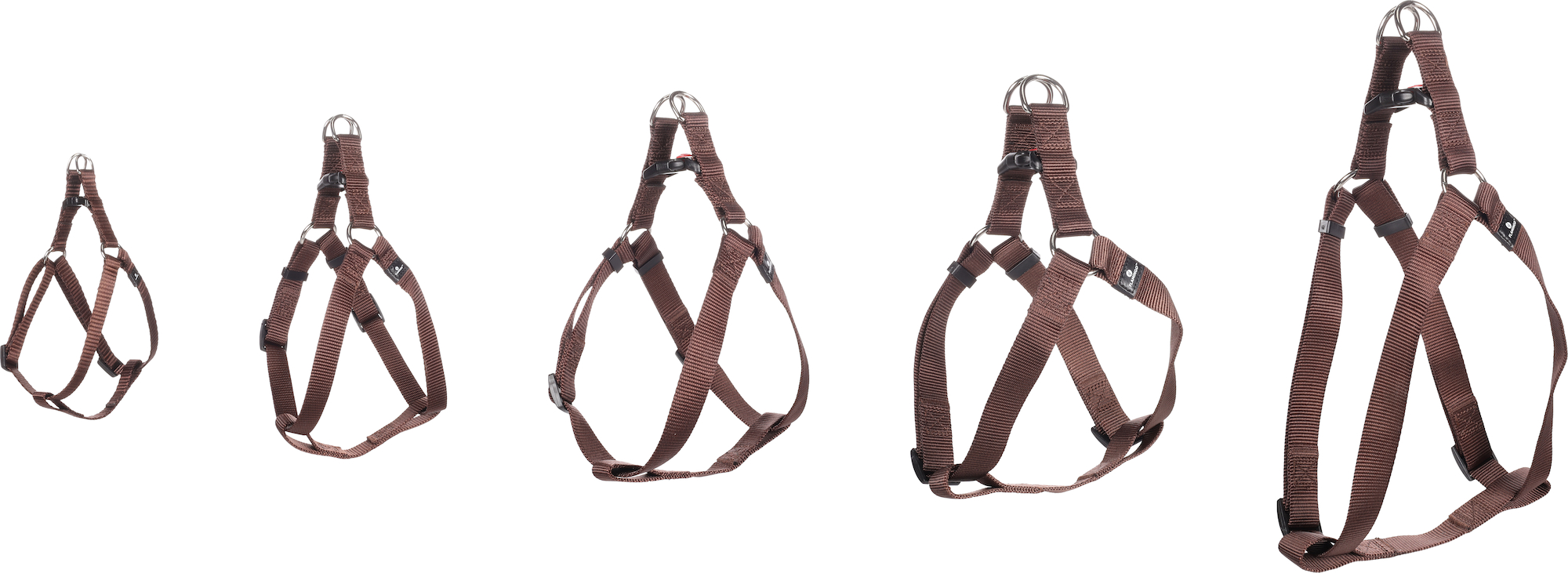 Flamingo Harness Step&Go Ziggi Brown