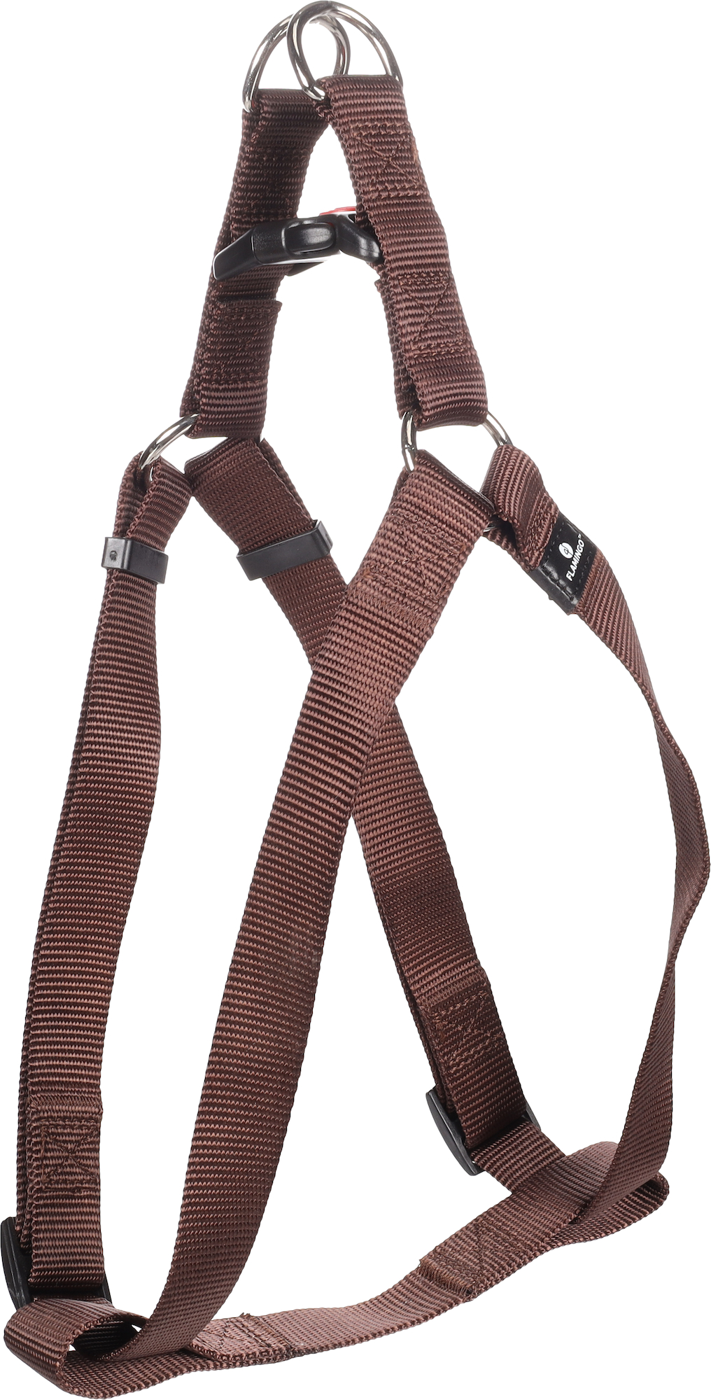 Flamingo Harness Step&Go Ziggi Brown