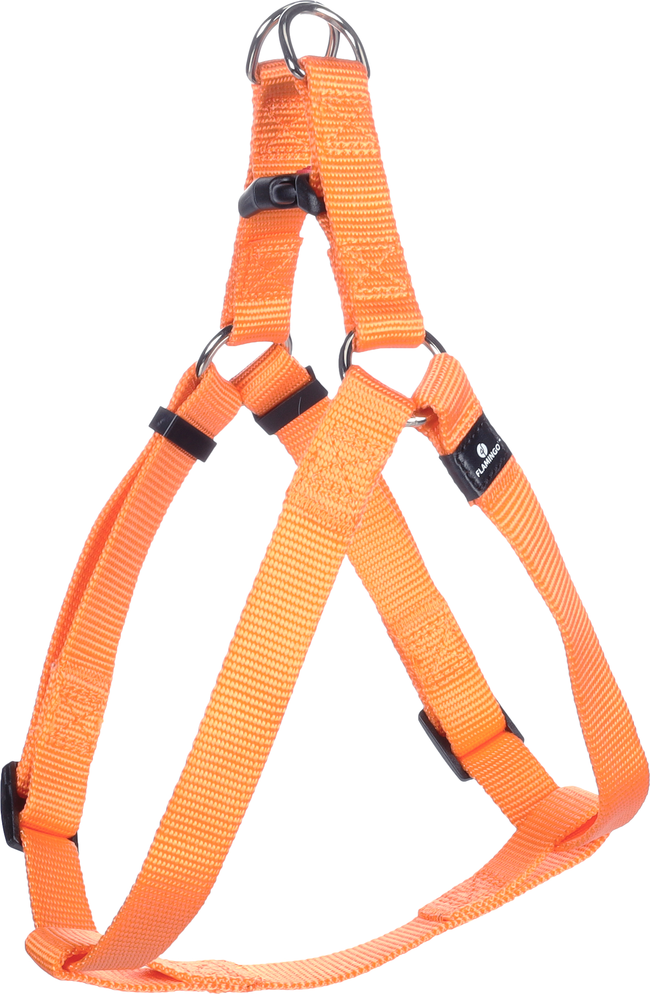 Flamingo Harness Step&Go Ziggi Orange