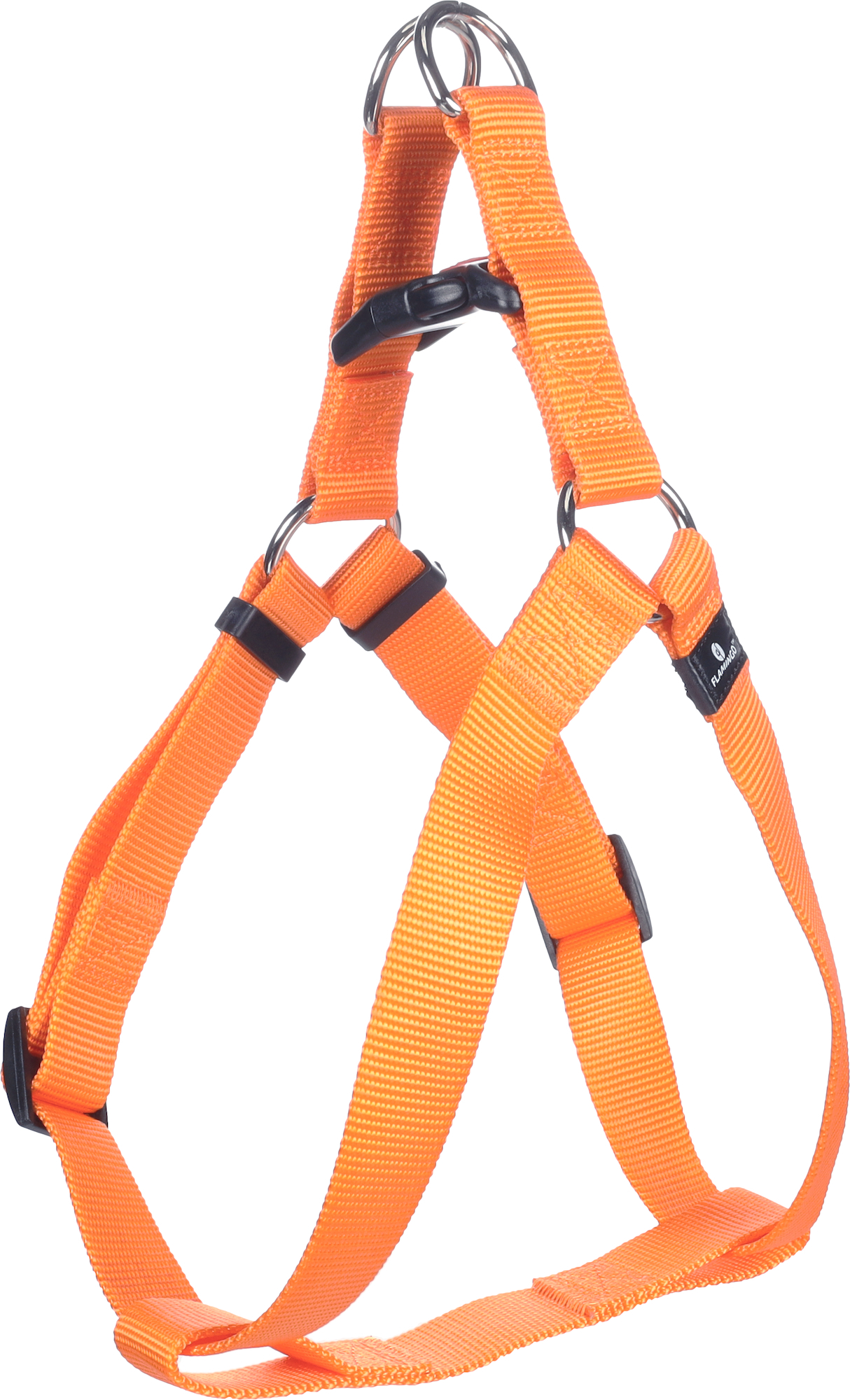Flamingo Harness Step&Go Ziggi Orange