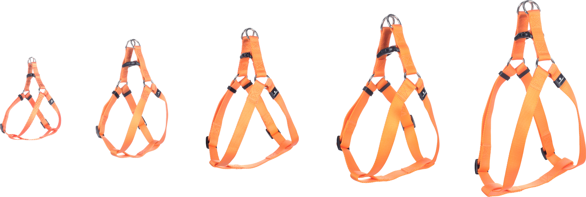 Flamingo Harness Step&Go Ziggi Orange