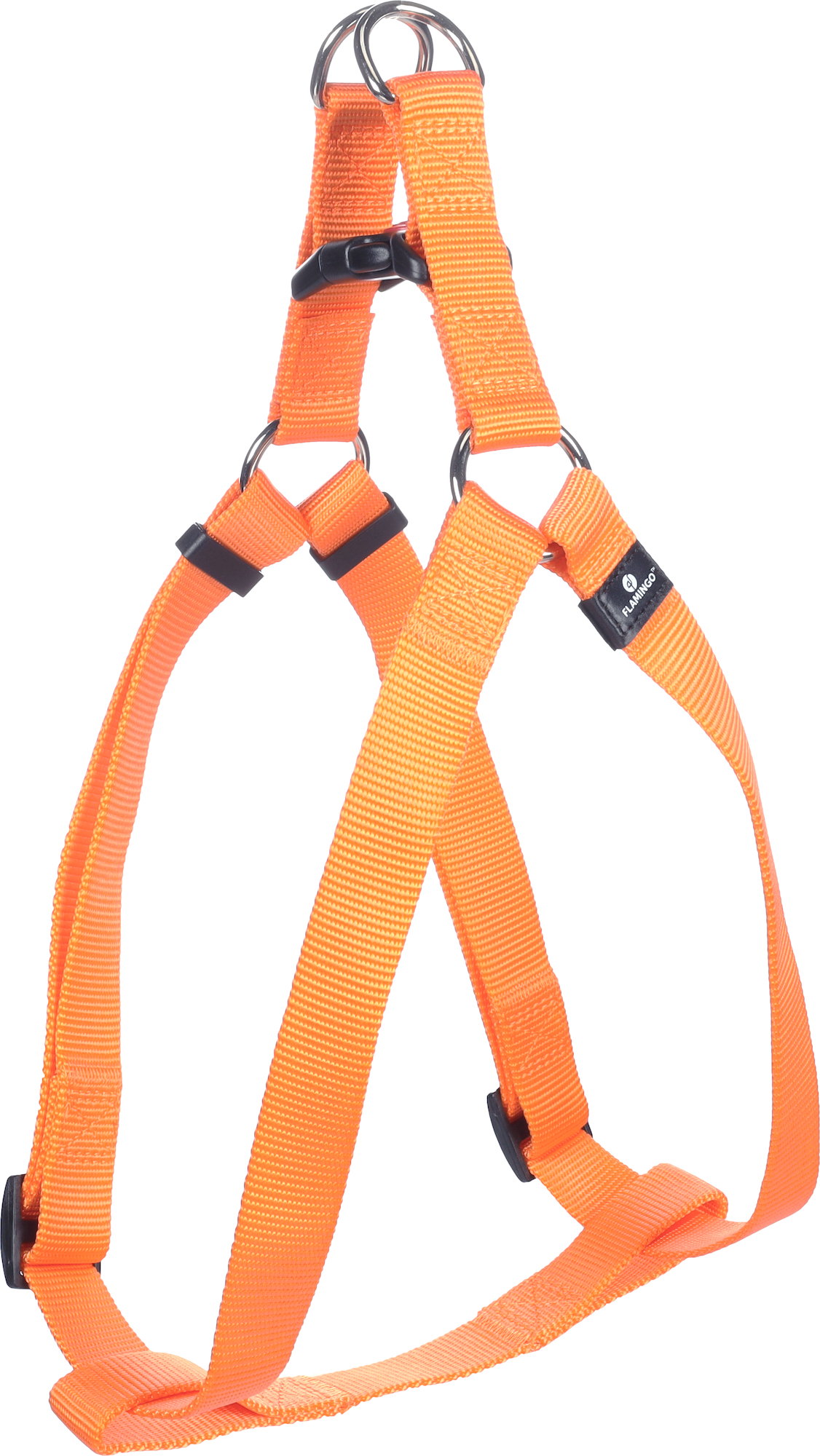 Flamingo Harness Step&Go Ziggi Orange