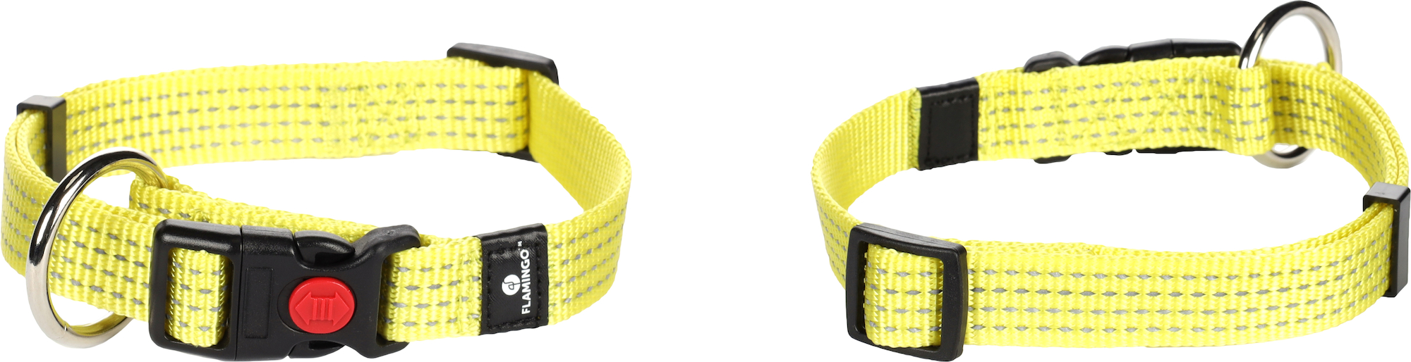 Flamingo Collar Len Fluo yellow