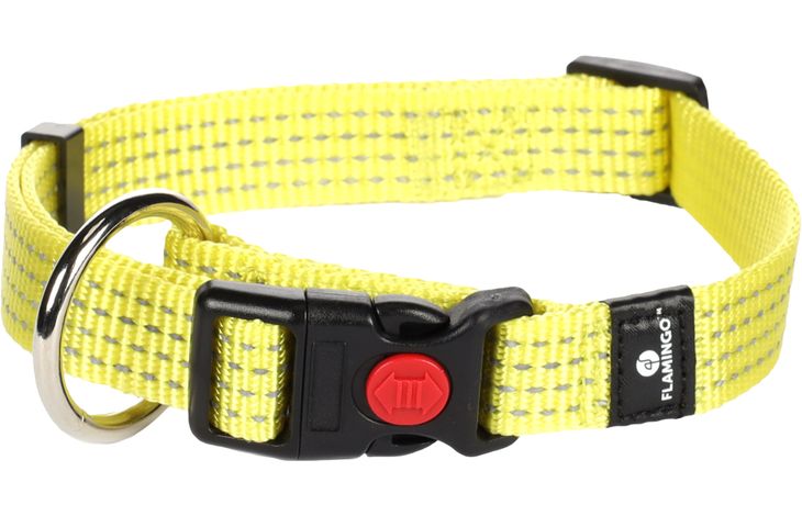 Flamingo Collar Len Fluo yellow