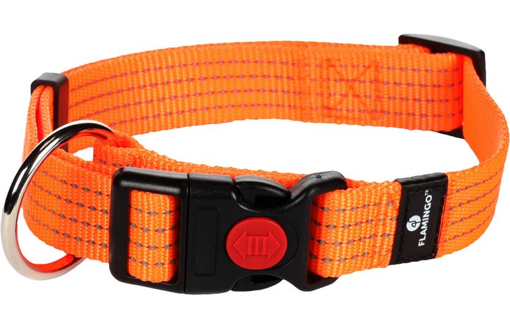 Flamingo  Halsband  Len Fluo orange