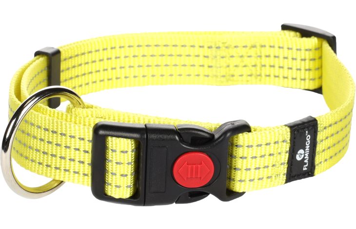 Flamingo Collar Len Fluo yellow