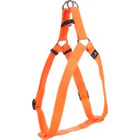 Flamingo Harnas Step&Go Len Fluo oranje