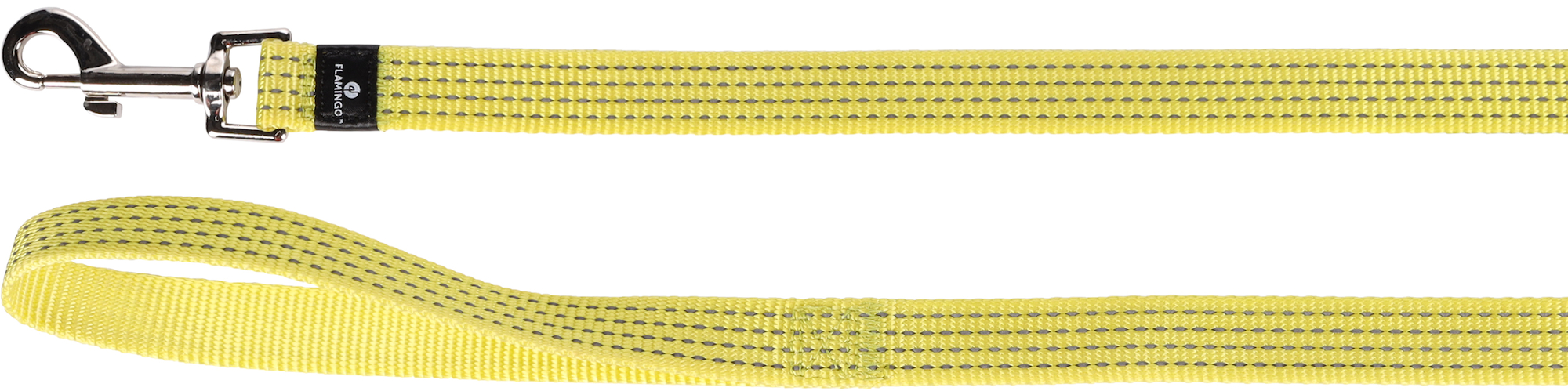 Flamingo Leash Len Fluo yellow