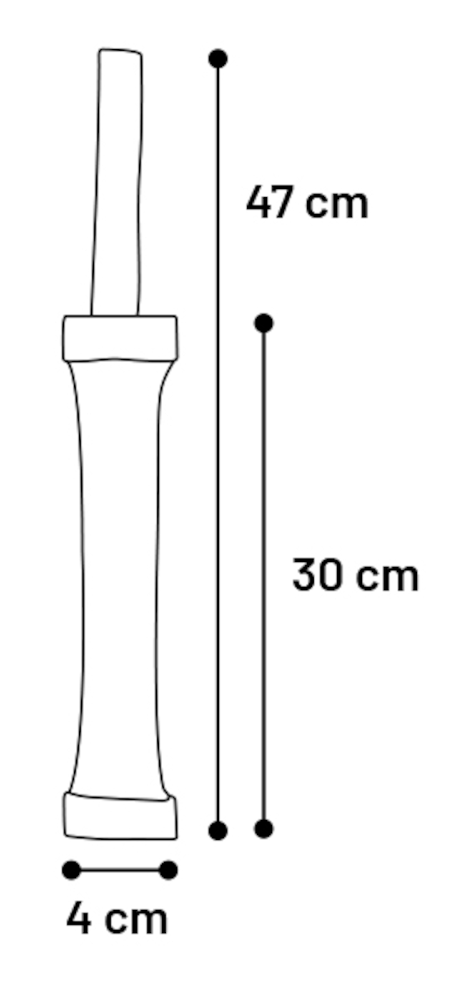 Flamingo Jouet Wibe Dummy Blanc