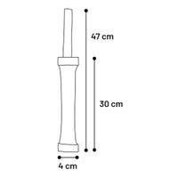 Flamingo Jouet Wibe Dummy Blanc