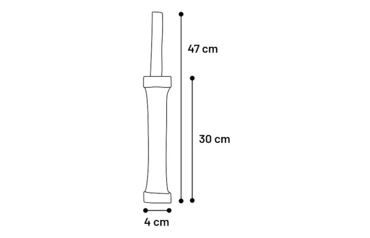 Flamingo Jouet Wibe Dummy Blanc