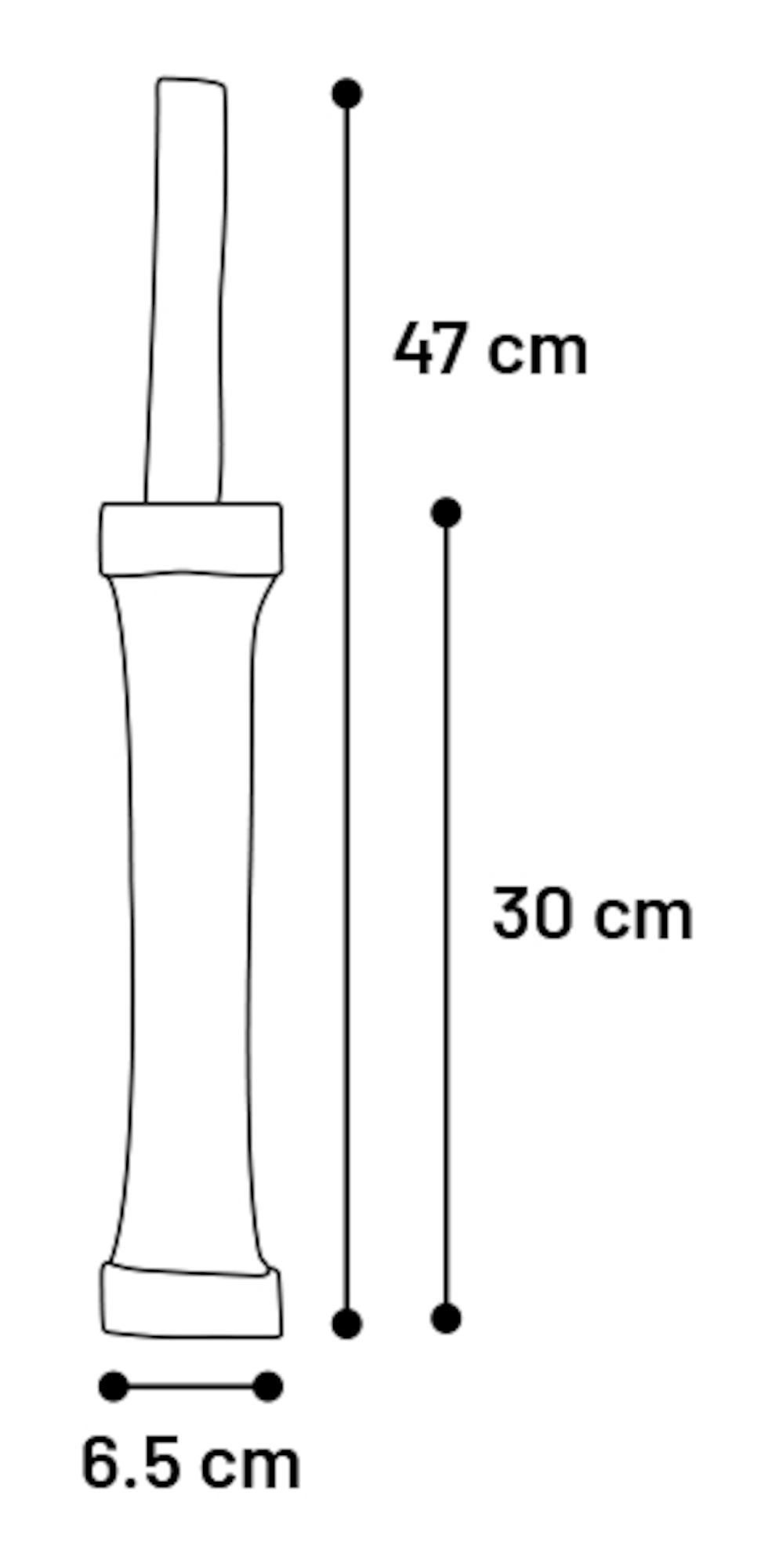 Flamingo Jouet Wibe Dummy Blanc