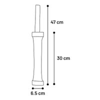 Flamingo Jouet Wibe Dummy Blanc