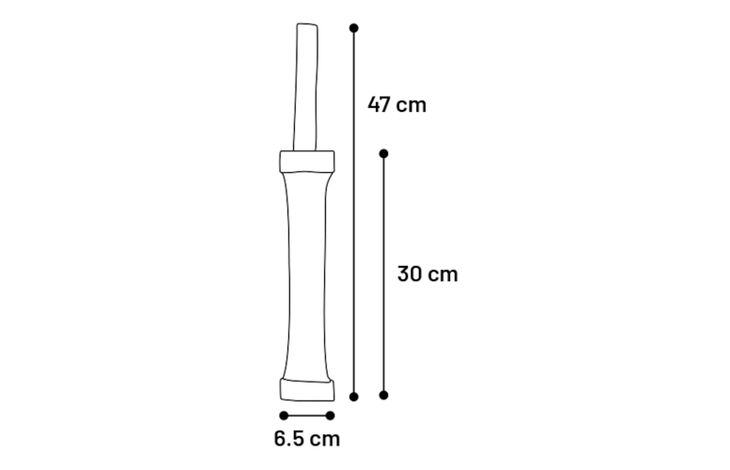 Flamingo Jouet Wibe Dummy Blanc