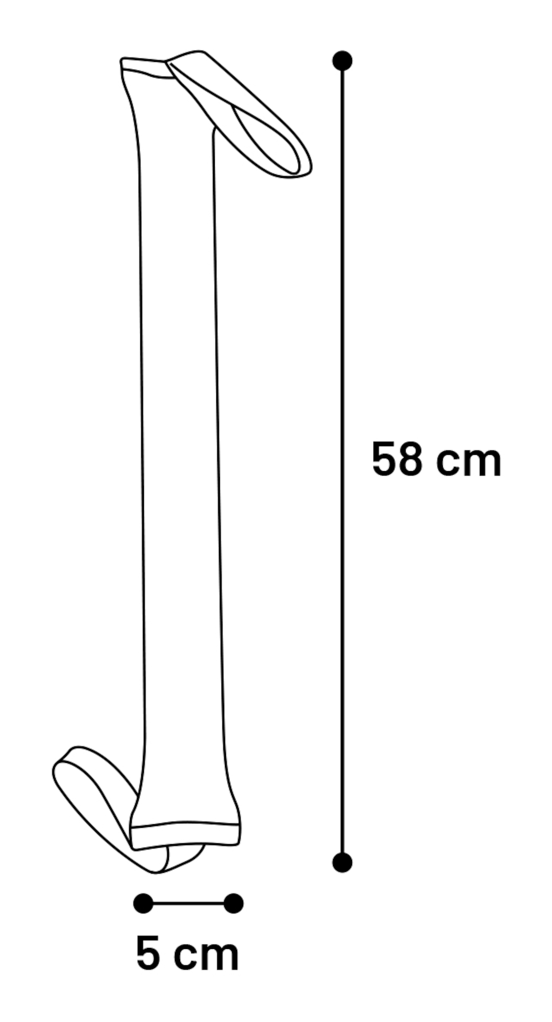 Flamingo Toy Wibe Dummy White