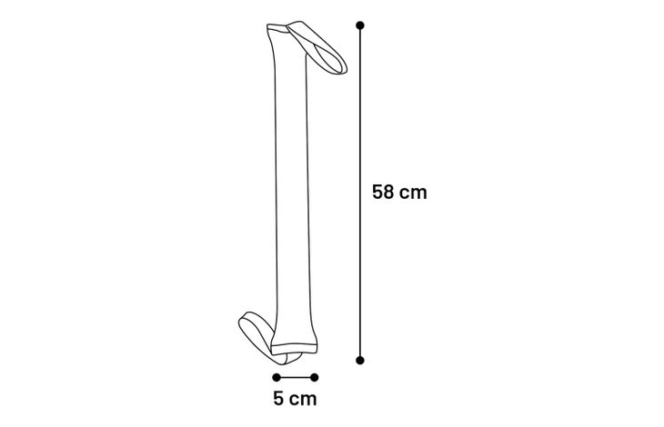 Flamingo Toy Wibe Dummy White