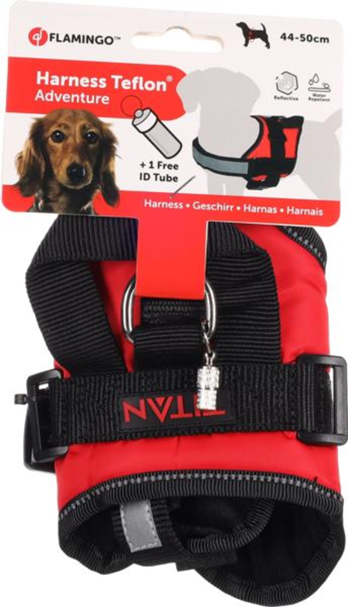 Flamingo Harness Titan Red