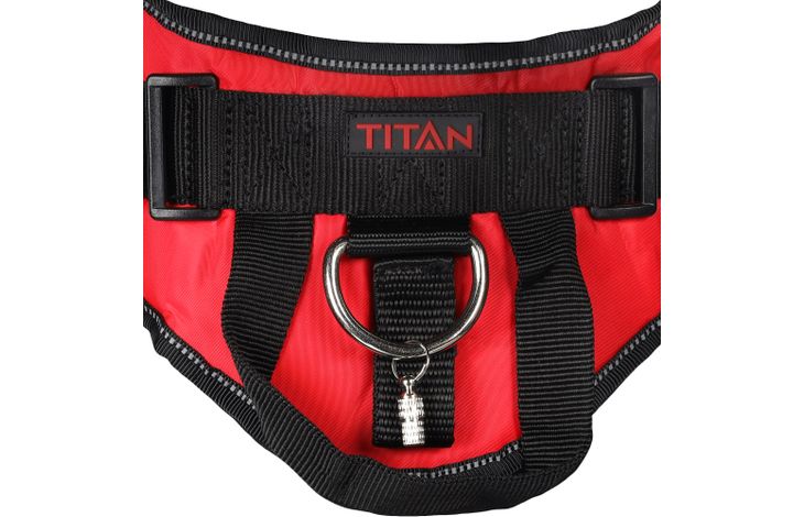 Flamingo Harnais Titan Rouge