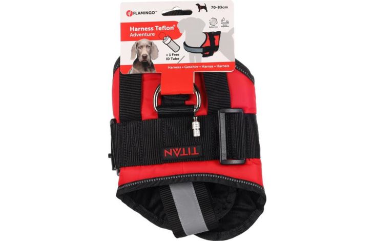 Flamingo Harness Titan Red