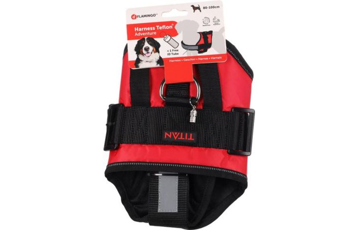 Flamingo Harness Titan Red