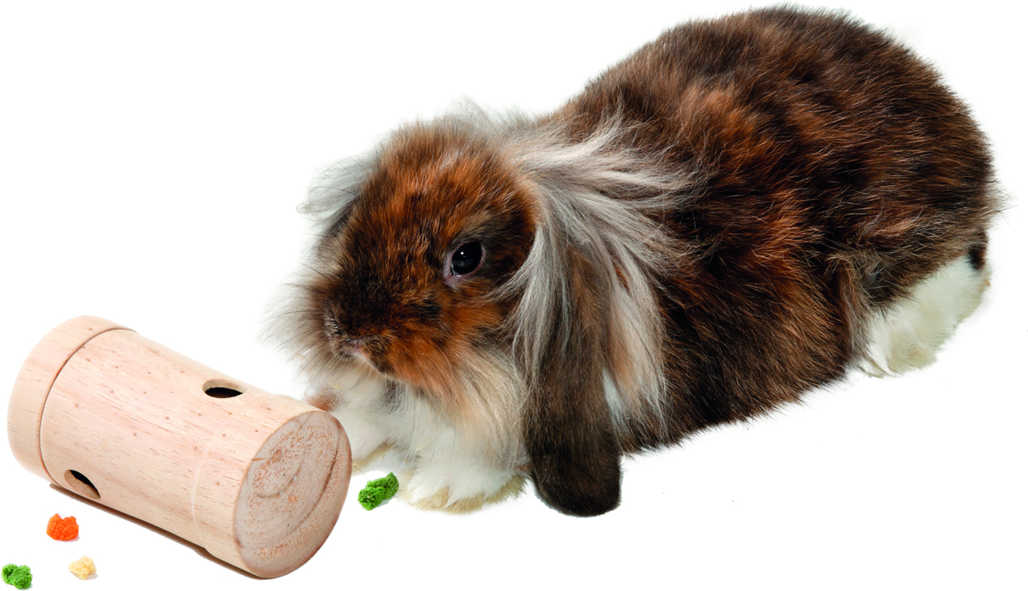 Flamingo Toy Rody Treat dispenser Light brown