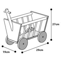 Flamingo Hayrack Bolderwagen Jeff