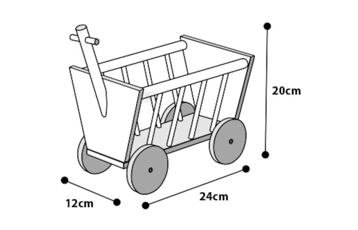 Flamingo Hayrack Bolderwagen Jeff
